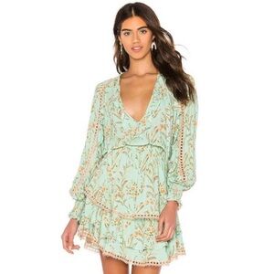 Spell & The Gypsy Maisie Dress in Vintage Turquoise XS